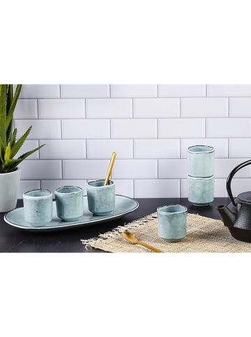 Björn 6-delige set: bekers "Cloud" grijsblauw - 120 ml