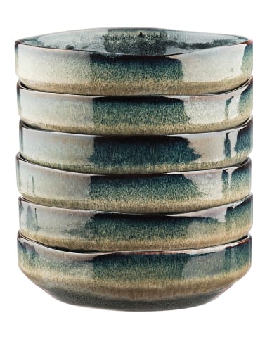 Björn Miski śniadaniowe (6 szt.) "Genesis" w kolorze beżowym - Ø 17 cm