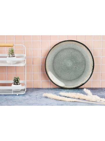 Björn Servierteller "Genesis" in Grau/ Beige - Ø 33 cm