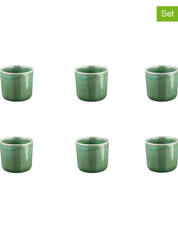 Björn 6-delige set: bekers "Magma" groen - 200 ml