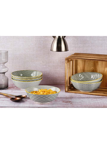 Björn Salaterki (6 szt.) "Eclipse" w kolorze szarym - Ø 21 cm