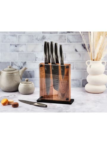 Björn 7-delige keukenmessenset "Larus Rauma" met messenblok