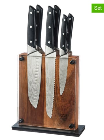 Björn 7-delige keukenmessenset "Erling Rauma" met messenblok