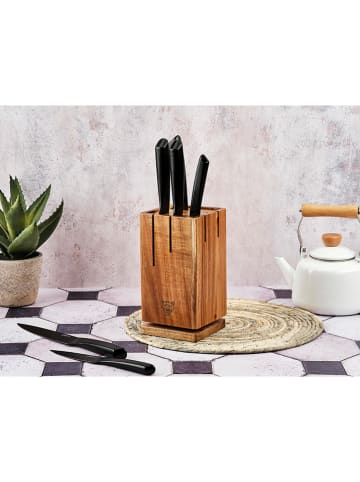 Björn 7-częściowy zestaw noży kuchennych "Jensen Skagen" w kolorze czarnym