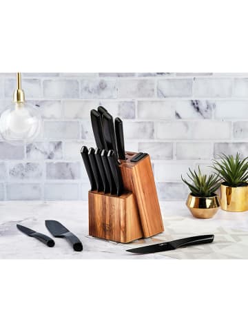 Björn 14tlg. Küchenmesser-Set "Jensen Loviisa" in Schwarz