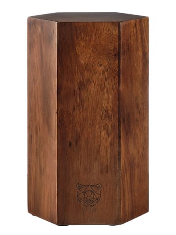 Björn Messenblok "Imatra" lichtbruin - (B)12 x (H)22 x (D)13 cm