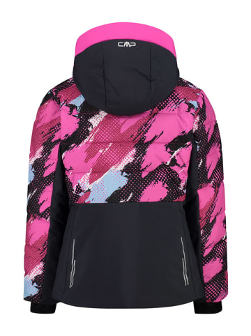 CMP Kurtka narciarska w kolorze różowo-czarnym