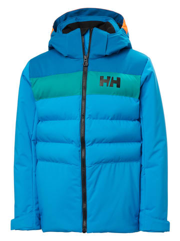Helly Hansen Ski-/ Snowboardjacke "Cyclone" in Blau/ Grün/ Orange