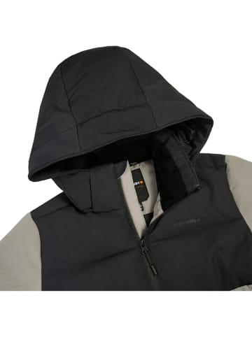 Icepeak Ski-/ Snowboardjacke "Louin" in Taupe/ Schwarz