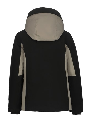 Icepeak Ski-/ Snowboardjacke "Lanett" in Schwarz/ Taupe/ Rosa