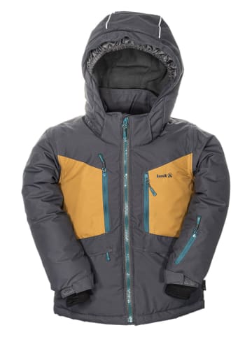Kamik Winterjacke "Max" in Anthrazit/ Braun