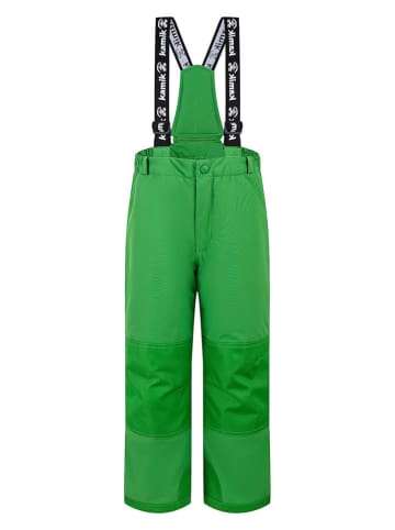 Kamik Spodnie narciarskie "Regan" w kolorze zielonym