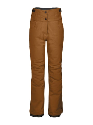Killtec Spodnie narciarskie "KSW" w kolorze jasnobrązowym