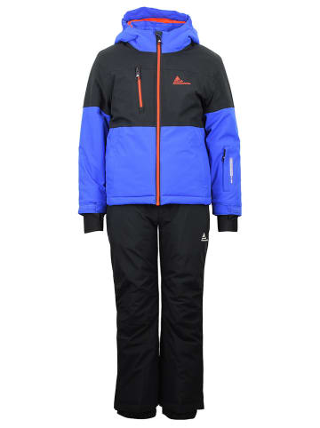 Peak Mountain 2tlg. Ski-/ Snowboardoutfit "Eruby" in Schwarz/ Blau