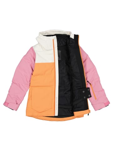 PICTURE Ski-/snowboardjas "Olyvera" oranje/lichtroze/wit