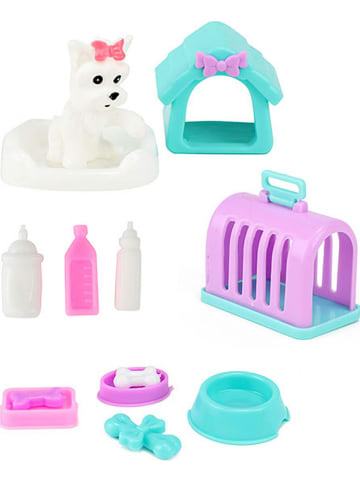 Toi-Toys Pop "Lauren - Hondenverzorging" met accessoires - vanaf 3 jaar