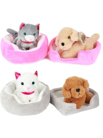 Toi-Toys Knuffeldier met accessoires - vanaf 2 maanden (verrassingsproduct)