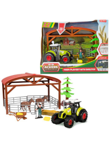 Toi-Toys 14-częściowy zestaw do zabawy w stadninę koni - 3+