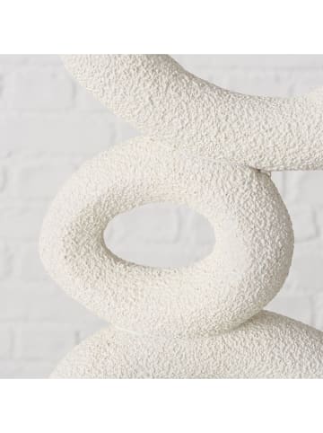 Boltze Figurka dekoracyjna "Maro" w kolorze kremowym - wys. 37 cm