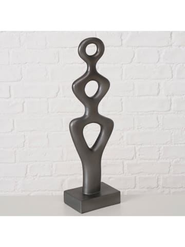 Boltze Dekoracja "Maluga" w kolorze czarnym - 14 x 49,5 x 10 cm