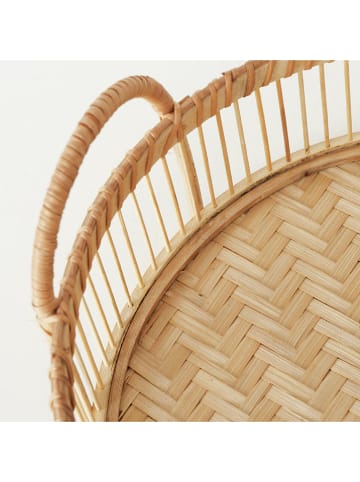 Boltze Taca "Lekika" w kolorze jasnobrązowym - Ø 30 cm