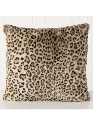 Boltze Poduszka "Leony" w kolorze jasnobrązowo-beżowym - 45 x 45 cm