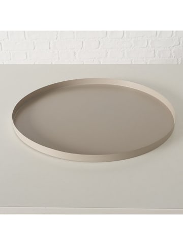 Boltze Taca "Rondella" w kolorze beżowym - Ø 40 cm