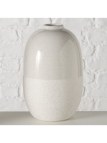 Boltze Vase "Mina" in Creme - (H)22,5 cm 