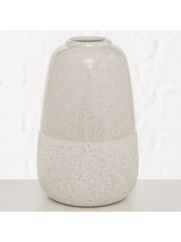 Boltze Vase "Mina" in Creme - (H)15,7 cm