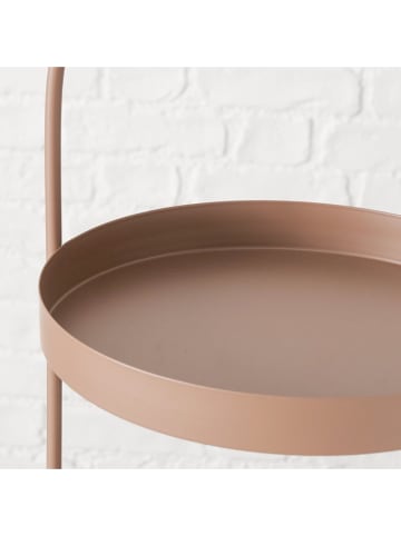 Boltze Etażerka "Joko" w kolorze jasnobrązowym - wys. 45 x Ø 27 cm