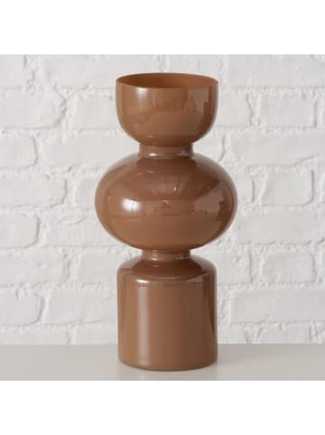 Boltze Vase "Nelika" in Braun - (H)29 cm