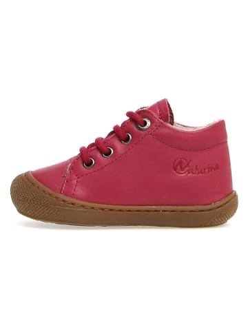 Naturino Leder-Lauflernschuhe "Cocoon" in Pink