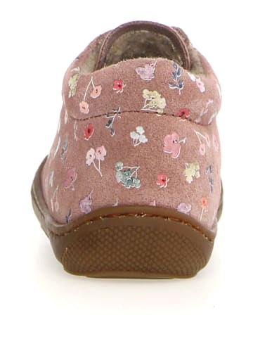 Naturino Leren loopleerschoenen "Cocoon" oudroze