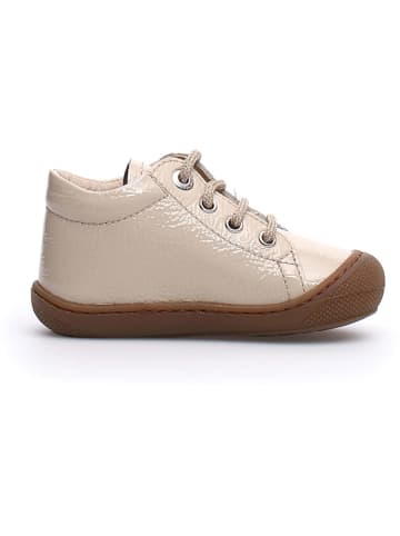 Naturino Leder-Lauflernschuhe "Cocoon" in Creme