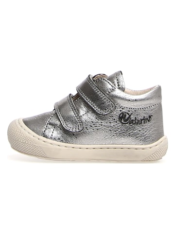 Naturino Leder-Lauflernschuhe "Cocoon" in Silber