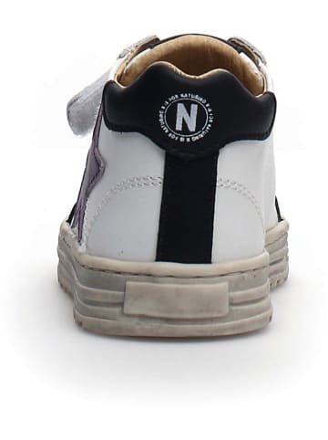 Naturino Skórzane sneakersy w kolorze białym