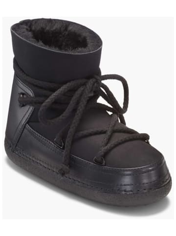 INUIKII Skórzane botki "Classic" w kolorze czarnym