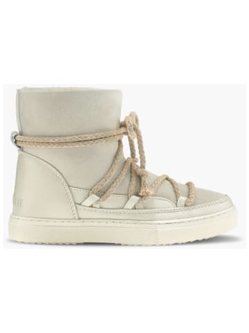 INUIKII Leder-Winterboots "Classic" in Creme