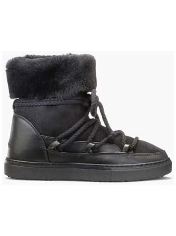 INUIKII Leder-Winterboots "Classic High" in Schwarz