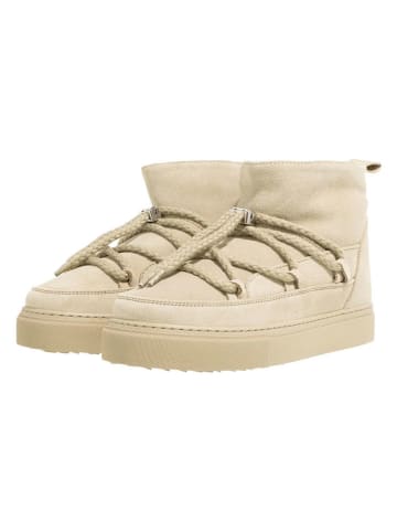 INUIKII Leder-Winterboots "Classic" in Beige