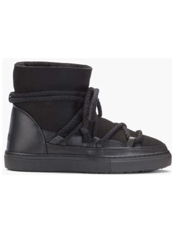 INUIKII Skórzane botki zimowe "Classic" w kolorze czarnym