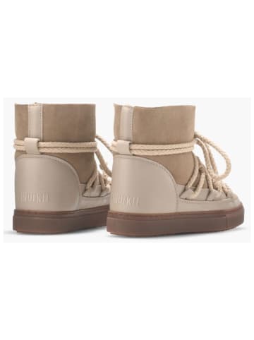 INUIKII Leder-Winterboots "Classic" in Beige