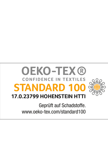 Schäfer Daunen-Kassettenstegbett  "100"  in Weiß