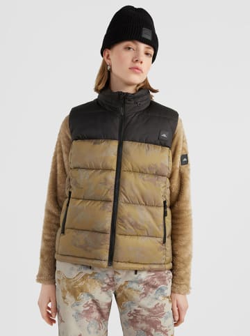 O'Neill Doorgestikte bodywarmer "O'Riginals" kaki/zwart
