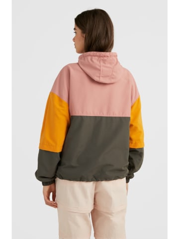 O'Neill Übergangsjacke in Khaki/ Rosa/ Gelb