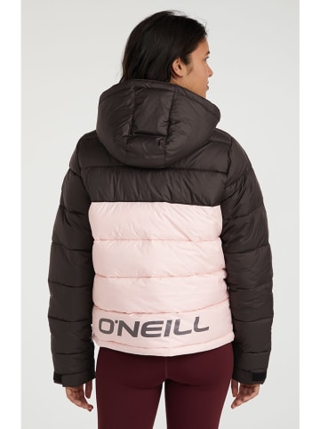 O'Neill Steppjacke in Rosa/ Schwarz