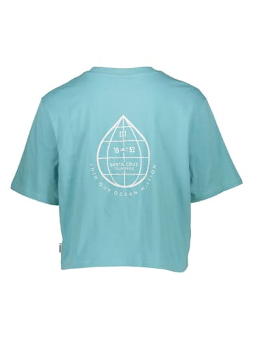 O'Neill Koszulka "Join Our Mission" w kolorze turkusowym