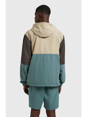 O'Neill Übergangsjacke in Beige/ Blau/ Khaki