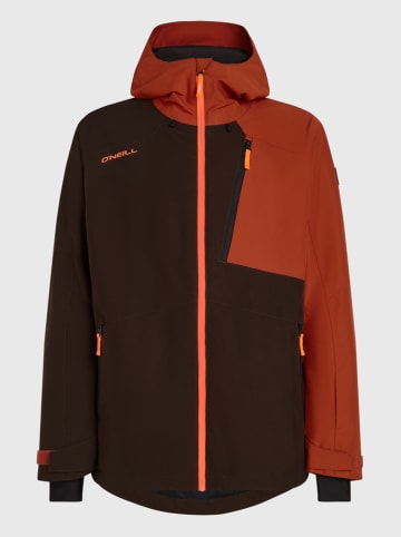 O'Neill Kurtka narciarska w kolorze brązowo-jasnobrązowym