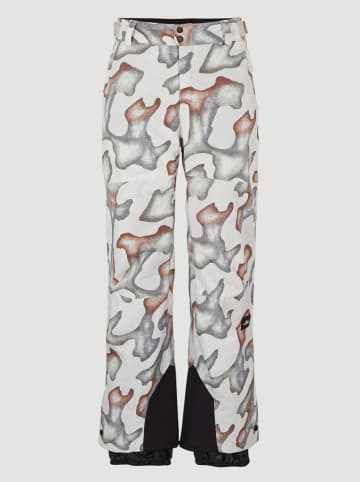 O'Neill Ski-/snowboardbroek beige/grijs/lichtbruin